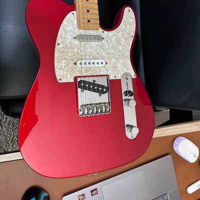Fender Deluxe Nashville Telecaster with Maple Fretboard 1998 - 2014 - Candy Apple Red image 7