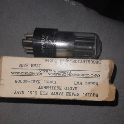 NOS JAN Sylvania 6SL7GT Vacuum Tubes – 4-Pack in Original Military Boxes image 7