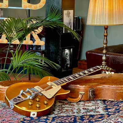 1953 Gibson Les Paul Goldtop w/ Bigsby + case image 2