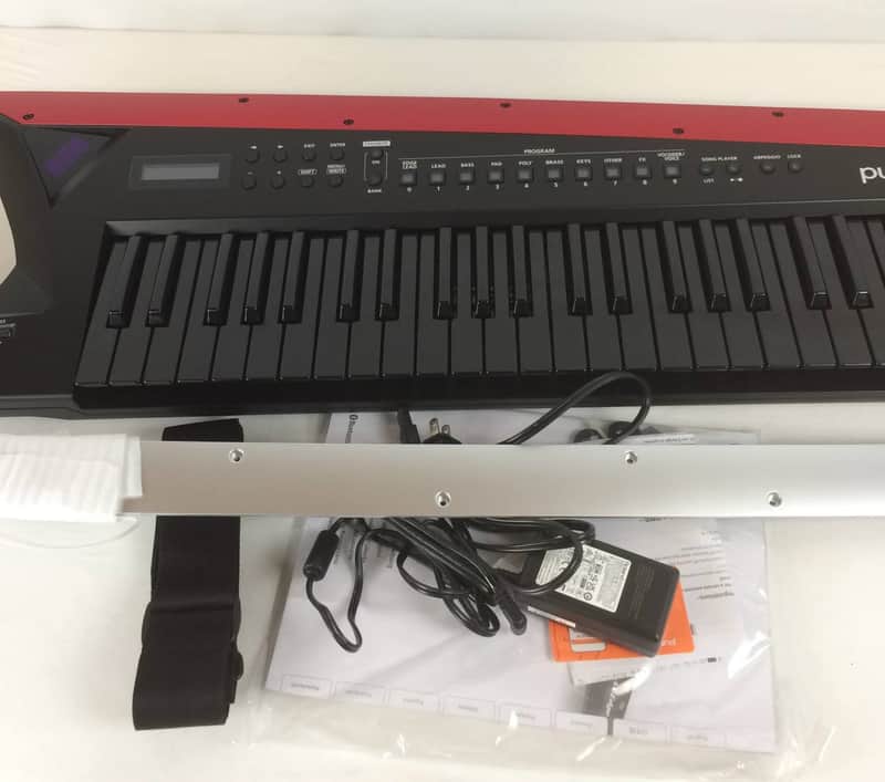 Roland AX-EDGE 49-Key Keytar Synthesizer, Black image 1