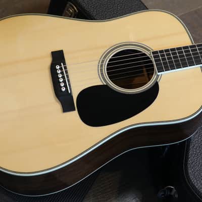 2018 Martin Custom Shop Seth Avett Limited Edition D-35 Dreadnought Acoustic Guitar Natural + OHSC image 3