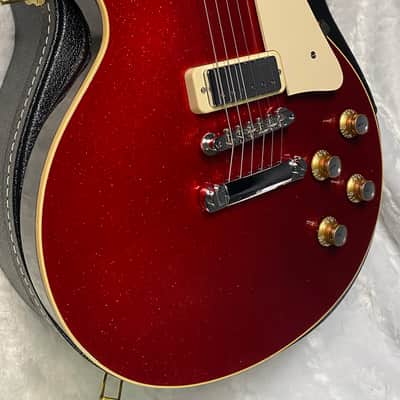 NEW! Gibson Custom Shop Limited Edition 1976 Les Paul Deluxe Reissue VOS Red Sparkle - 9.2lbs - G07565 image 7