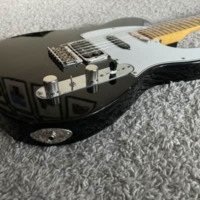 Fender Modern Player Telecaster Plus 2017 HSS Black Transparent Maple Guitar image 3