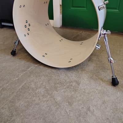 PDP Concept Series Maple Bass Drum 22x18 Pearlescent White image 3