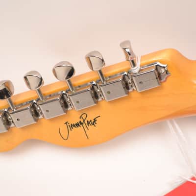 Fender Jimmy Page Mirror Telecaster Electric Guitar White Blonde W/CASE image 6