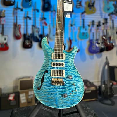 PRS 2025 Wood Library Special 22 Semi Hollow, Custom - Quilt, Aquableaux, Paisley Case, Signature Dealer / 555 image 10