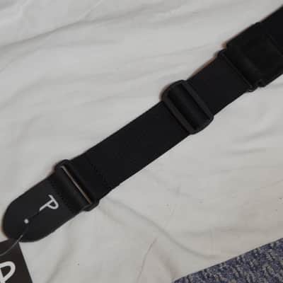 PERRI'S Neoprene black guitar strap NEW comort flex most comfotable image 2