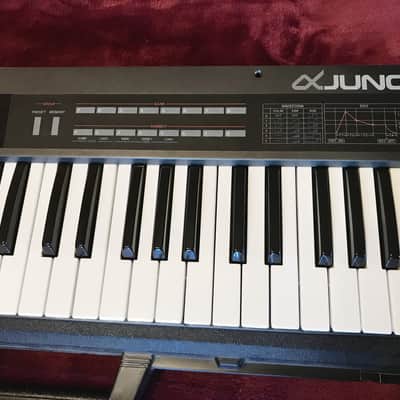 Roland Alpha Juno 1 w/ Case and UM-ONE Midi Interface image 3