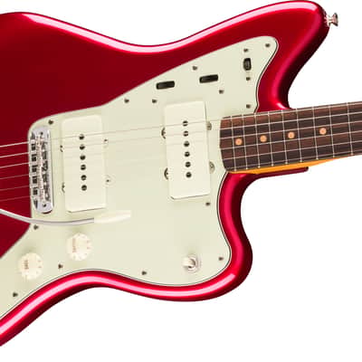 Fender Vintera III Mid '60s Jazzmaster Rosewood FB Candy Apple Red with Bag image 4