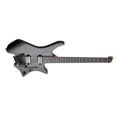 Strandberg Boden Metal NX 6 Tremolo Headless Multi-Scale Guitar w/ Gig Bag - Black Granite image 5
