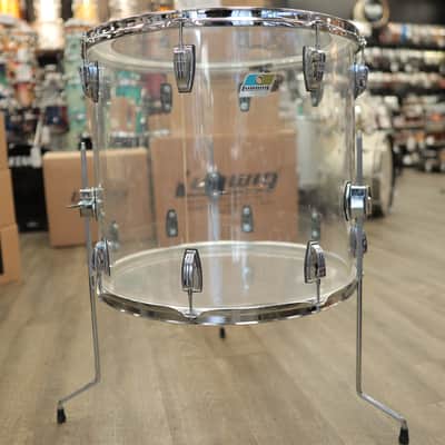 1970s Ludwig Vistalite 20" Floor Tom (Clear) image 1