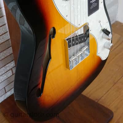 Fender Vintera II '60s Telecaster Thinline with Maple Fretboard - 3-Color Sunburst image 8