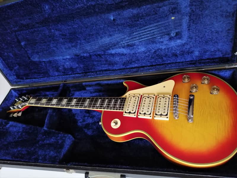 1978 Greco Ace Frehley Budokan Les Paul Custom EG600PR (3 PAFs)+