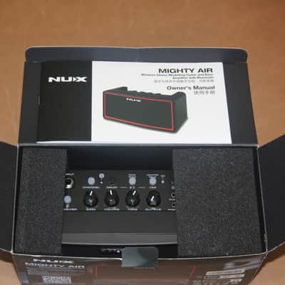 NuX Mighty Air 4-Watt 2x2" Stereo Bluetooth Guitar Combo 2020s - Black image 4