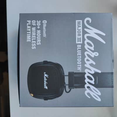 Marshall major 3 Bluetooth headphones Major 3 May 2018 - Black image 1