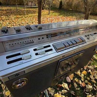 National RX-5320 Rare Vintage Cassette Deck Boombox Japan Serviced Warranty image 8
