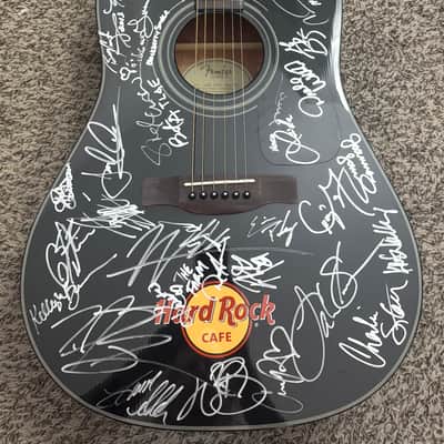 Fender DG-8S Hard Rock Cafe 2010s - Black image 1