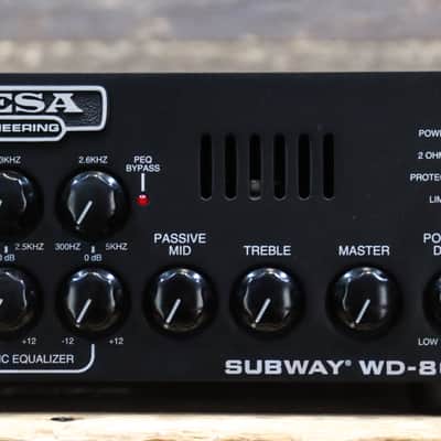 Mesa Boogie Subway WD-800 Head 800-Watt 2-Stage Tube Preamp Bass Amplifier Head image 6
