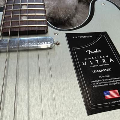 Fender American Ultra Telecaster BRAND NEW! Texas Tea Metallic USA Tele Electric Guitar image 6