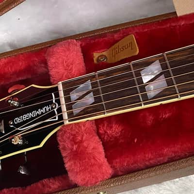 NEW! Gibson Acoustic Hummingbird Torch Acoustic-Electric Guitar - Ebony - 4.4 lbs - Authorized Dealer! G07196 image 15