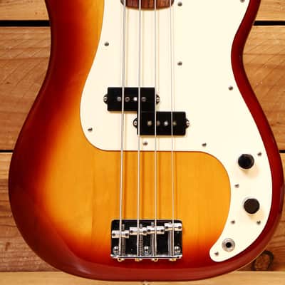 1984 Fender American Standard Precision Bass +OHSC Rosewood Fretboard USA - Sienna Sunburst CLEAN! 20179 image 8