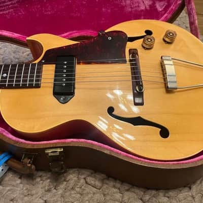 1954 Gibson ES140N 3/4 guitar, natural, worlds best! image 4