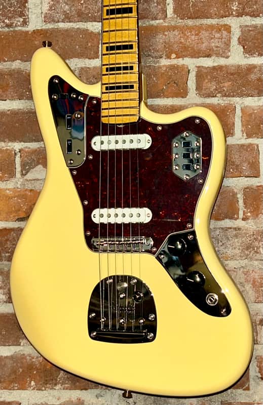 NEW Fender Vintera II '70s Jaguar with Maple Fretboard - Vintage White, Ships Ultra Fast, Pro Set Up Included!