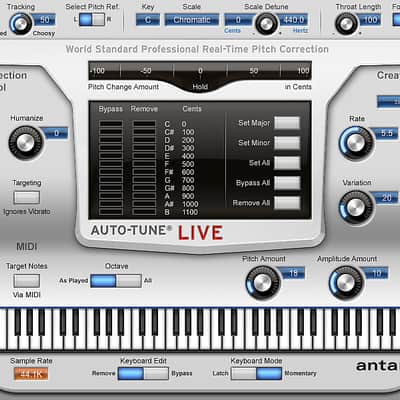 Antares Auto-Tune Live - Pitch-correction Plug-in image 1