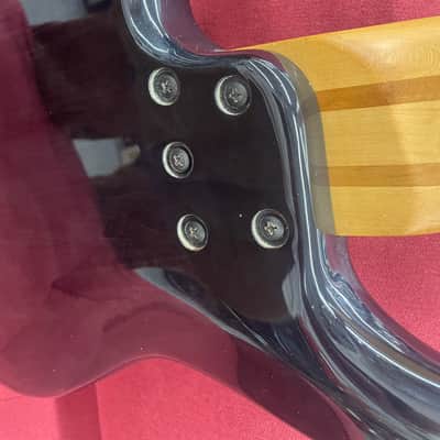 Dean Edge 6 String Bass - Translucent Black image 11