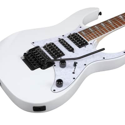 Ibanez RG450DXB-WH RG Series Electric Guitar White Finish with Free Setup image 1