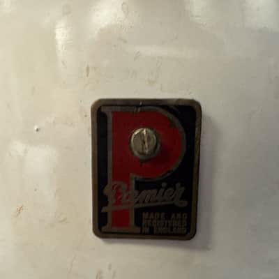 1960s Premier Bongos 6" and 8" White image 3