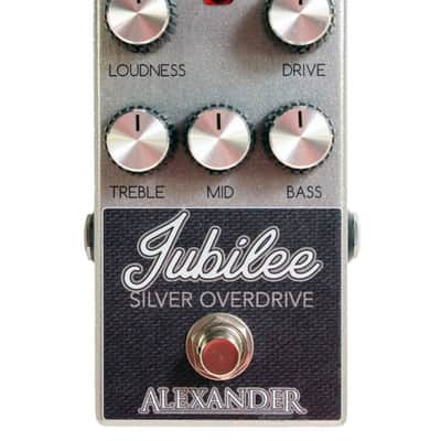 Alexander Jubilee Silver Overdrive Pedal image 1