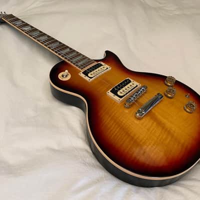 2015 Gibson Les Paul Classic - Fireburst - AA Flame Maple Top - Free Pro Setup image 14