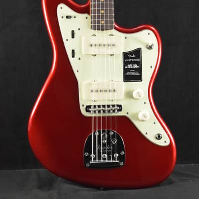 Fender Vintera III Mid '60s Jazzmaster Candy Apple Red Rosewood Fingerboard image 1