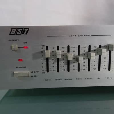 BST 7-Band Stereo Graphic Equalizer CK20ES + Spectrum analyzer - égaliseur graphique vintage image 4