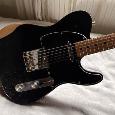 Fender Brad Paisley Road Worn Esquire - Black Sparkle image 14