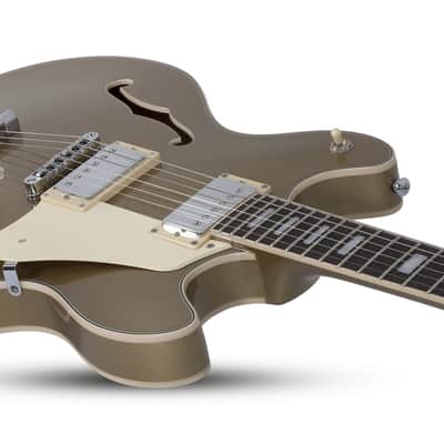 Schecter Corsair Electric Guitar w/ Bigsby - Gold Top (1554) image 3