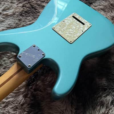 1997 Fender US Lone Star Stratocaster - Teal Green Metallic image 25