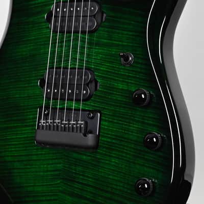 Ernie Ball Music Man JP15 John Petrucci Signature Electric Guitar- Green Tiger Eye Flame 2026 (H09193) image 9