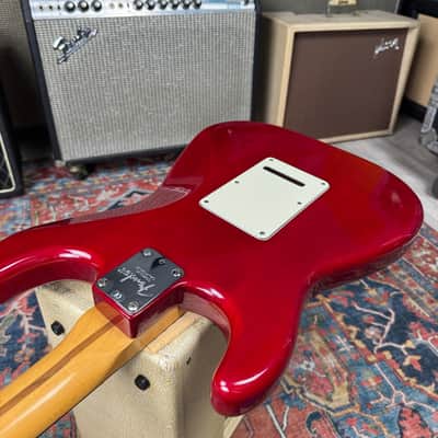 1998 Fender American Deluxe HSS Stratocaster w/Roller Nut & HSC image 21