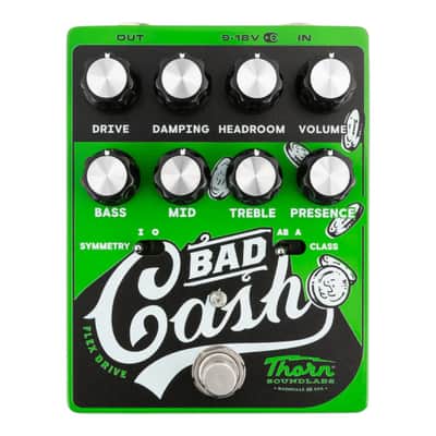 Thorn Soundlabs Bad Cash Flexible Drive Overdrive Guitar Pedal with Advanced Tonal Controls image 1