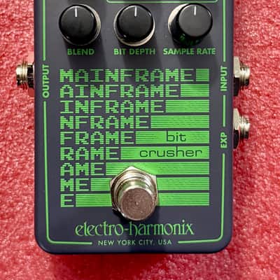 Electro-Harmonix Mainframe Bit Crusher | Reverb