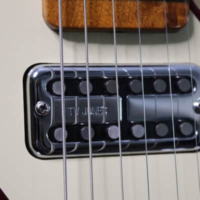 Fender CS Masterbuilt Tele by Yuri Shishkov 2017 - Dark Cherry image 13