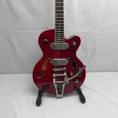 Epiphone Wildkat Semi Hollow Electric Guitar Bigsby 2015 image 1