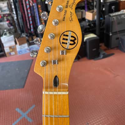 Welch Guitars Telecaster custom twang slinger - Sunburst image 2
