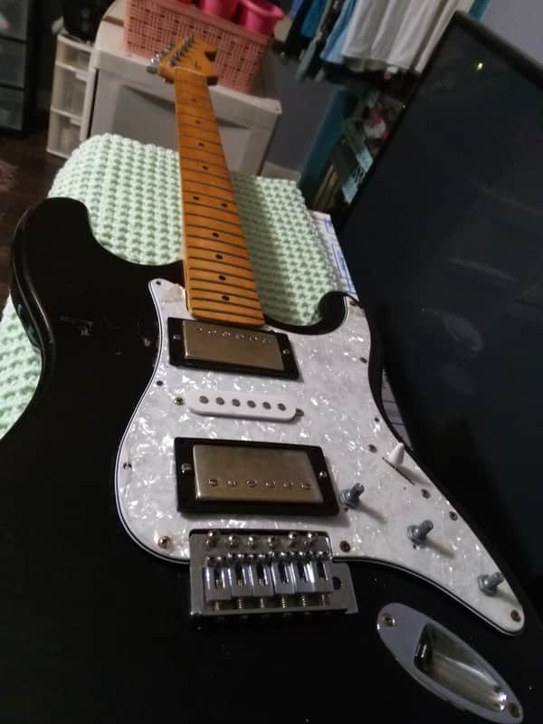 Fender Strat  60s - Black image 1