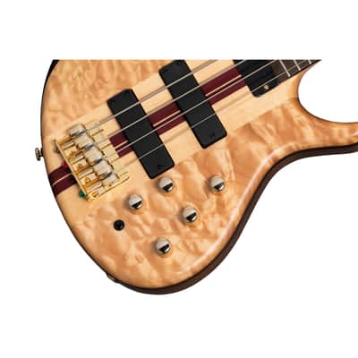 Tobias Classic IV 4-String Bass w/ Bartolina Pickups and Gig Bag - Natural image 5