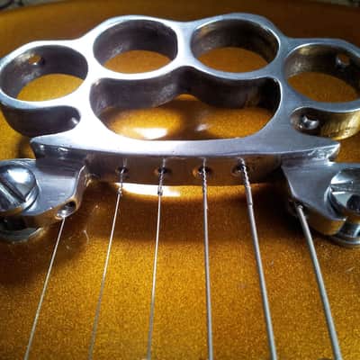McKillop Custom Stop Tailpiece Brass Knuckles image 3