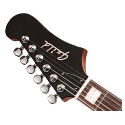 Guild Surfliner Deluxe Electric Guitar w/GFV - Black Metallic image 4