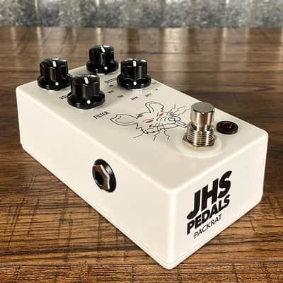JHS Pedals Packrat 9 Rat Distortion Guitar Effect Pedal WHITE image 3